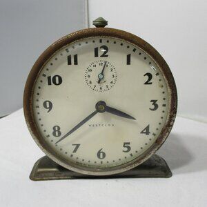 Vintage Westclox USA  Bingo Big Ben Wind-up Alarm Clock Parts Repair Restore